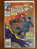The Amazing Spider Man Comic #349 Marvel Comics Black Fox Mary Jane Watson