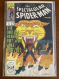 The Spectacular Spider Man Comic #171 Marvel Comics 1990 Copper Age Vs Puma Part One