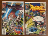 2 Issues Ravage 2099 Comic #5 & #6 Marvel Comics Written by Stan Lee