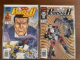 2 Issues The Punisher 2099 Comic #9 & #13 Marvel Comics The Fall of the Hammer