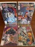 4 Issues Dragonlance Comic 13-16 DC Comics 1989 Copper Age Complete Set of High Sorcery Story Line I