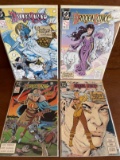 4 Issues Dragonlance Comic 17-20 DC Comics 1990 Copper Age Complete Set of Winter's Knight Story Lin