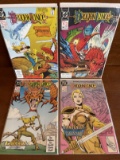 4 Issues Dragonlance Comic 22-25 DC Comics 1990 Copper Age Complete Set of Landfall Story Line Issue