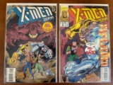 2 Issues X Men 2099 Comic #14 & #15 Marvel Comics Metalhead Shadows and Light