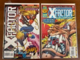 2 Issues X Factor Comic #119 & #122 Marvel Comics Shard Sabretooth X Men Deluxe