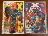 2 Issues X Man Comic #12 & #13 Marvel Comics Excalibur Deluxe Edition