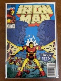 The Invincible Iron Man Comic #273 Marvel Comics Dragon Seed Saga Part 4