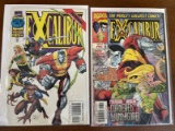 2 Issues Excalibur Comic #101 & #113 Marvel Comics KEY 1st Mention of the Department Later MI13