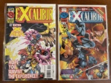 2 Issues Excalibur Comic #95 & #100 Marvel Comics KEY 1st Team Appearance of the UK Based Hellfire C