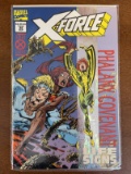 X Force Comic #38 Marvel Comics Special X Men Event Phalanx Covenant Hologram Stripe on Cover