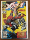 X Force Comic #15 Marvel Comics KEY Classic Battle Cable Vs Deadpool