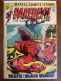 Daredevil Comic #81 Marvel Comics 1971 Bronze Age Black Widow Double Sized Issue