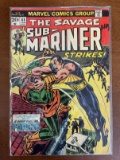 The Savage Sub Mariner Comic #68 Marvel Comics 1974 Bronze Age Force