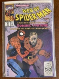 Web of Spider Man Comic #71 Marvel Comics Dominic Fortune 1990 Copper Age