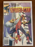 Web of Spider Man Comic #2 Marvel Comics 1985 Bronze Age The Vulturions The Kingpin