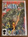 The New Mutants Comic #47 Marvel Comics 1987 Copper Age Magneto Robert the Bruce