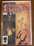 The New Mutants Comic #23 Marvel Comics 1985 Bronze Age Cover Art by Bill Sienkiewicz