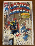 Captain America Comic #395 Marvel Comics Thor Comes Back to Verify Death of Red Skull