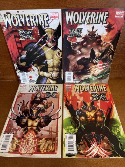 4 Issues Wolverine Manifest Destiny Comic #1-4 Marvel Full Set KEY 1st Issue