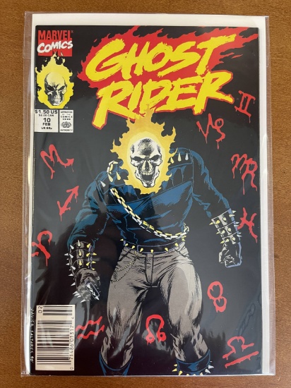 Ghost Rider Comic #10 Marvel Comics KEY Reintroduction of Johnny Blaze