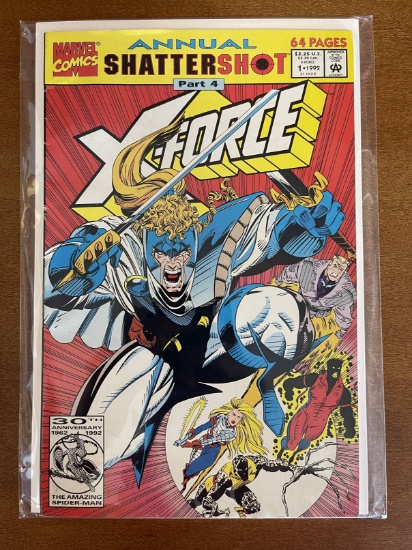 X Force Comics #1 Marvel Comics KEY 1st Issue 30th Anniversary