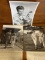 3 Behind the Scenes Publicity Photos of Robert Wagner with Fact Sheets 1957