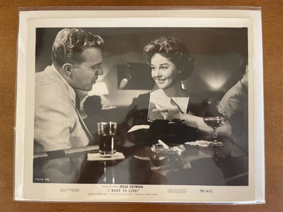 Original Studio Publicity Still 8X10 of Susan Hayward in I Want to Live (1958) United Artists