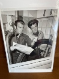 NBC Television Photo Still 7x9 Burt Reynolds RIVERBOAT 1959 Darren McGavin NBC Stamp