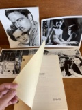 Viva Zapata Screenplay and 4 Photo Stills Marlon Brando 1951 John Steinbeck 8x10