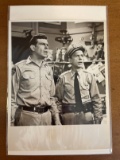 Andy Griffith Show Press Release and Photo Still 1961 Don Knotts Andy Griffith CBS-Television 7x9