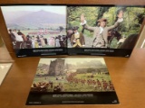 3 Lobby Cards for Barry Lyndon 1975 Ryan ONeal Stanley Kubrick Warner Bros 11x14