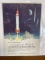 Original Vintage Disneyland TWA Rocket Ship Lunar Flight Certification from 1956 from the Exhibit at