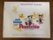 Vintage Walt Disneys Pinocchio Movie Publicity Kit with Production Scenes with Eleven 8x10 B & W Pho