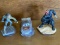 3 Items Disney Infinity Figures Darth Maul Chrystal Lightning McQueen Kanan Jarrus