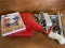 Special Edition RED Nintendo Wii System with Wires Controller Mario & Sonic Game with Case & Instruc