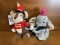2 Disney Store Exclusive Mini Bean Bag Figures Dumbo 8 Inches Timothy 8 Inches Like New