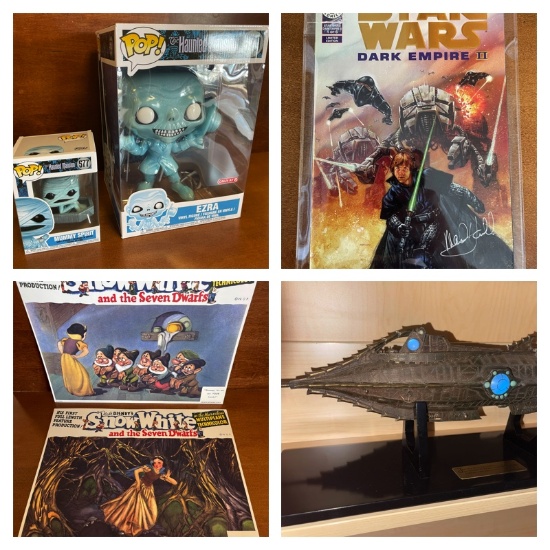 Walt Disney and Star Wars Collectibles Auction