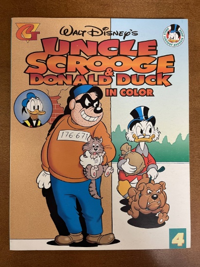 Walt Disneys Uncle Scrooge & Donald Duck in Color PB Book #4 Gladstone Imprint First Printing