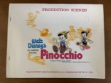 Vintage Walt Disneys Pinocchio Movie Publicity Kit with Production Scenes with Eleven 8x10 B & W Pho