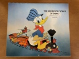 The Wonderful World of Disney 1974 Engagement Calendar 10x11.5