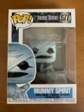 Funko Pop! Disney Figure #577 The Haunted Mansion NIB Mummy Spirit Disneyland 50 Year Anniversary