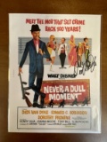 Walt Disneys Never a Dull Moment Poster Reprint 8x10 Actor Dick Van Dyke Signed at the Phoenix Comic