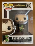 Funko Pop! Icons Figure #20 Jim Henson NIB Jim Henson with Kermit