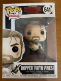 Funko Pop! Television Figure #641 Stranger Things Hopper with Vines in Original Packaging