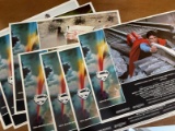 8 Items Original Superman the Movie Lobby Cards 1978 Warner Brothers Full Set of 8 in Excellent Cond