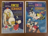 2 Issues Walt Disney Uncle Scrooge #82 & #84 Gold Key 1969 Silver Age