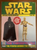 Star Wars Offical Poster Monthly #5 Paradise Press 1978 Lucasfilm Never Been Used