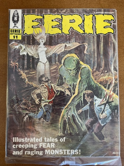 Eerie Magazine #11 Warren Magazine 1967 Silver Age The Mummy by Wallace Wood