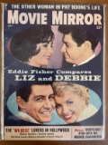 Movie Mirror Magazine July 1960 Sterling Publications Silver Age Liz Taylor Debbie Reynolds