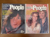 2 Issues People Magazine March 1978 & June 1978 Jon Voight Jane Fonda